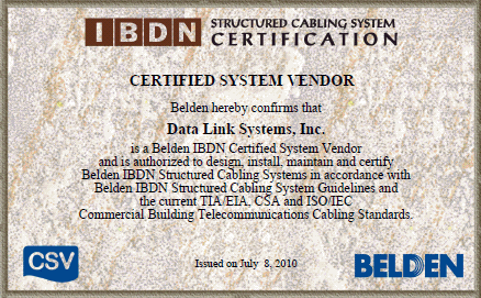 IBDN-Certification